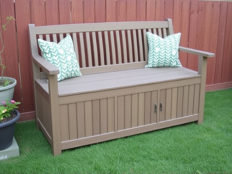 Design Tips for a Composite Decking TREX Storage Bench