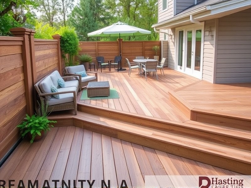 Design Tips for a Stunning Natural Look Composite Decking Area