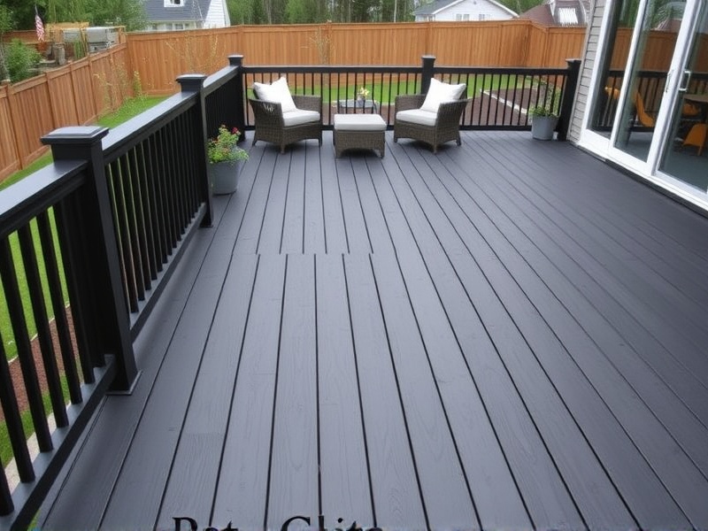 Design Tips for Black Composite Decking in Your Backyard