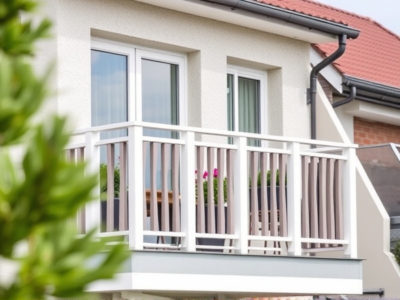 Designing with Kunststoff WPC Balcony Railings: Aesthetic and Practicality