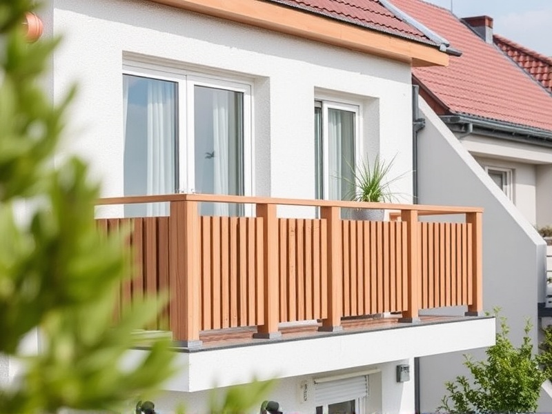 Designing with Style: Contemporary Aesthetics of WPC Balcony Railings