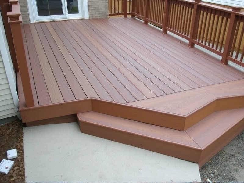 Direct Installation: Composite Decking Over Cement