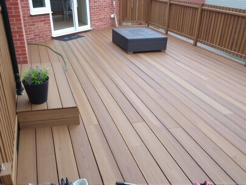 DIY Composite Deck Installation in Stafford