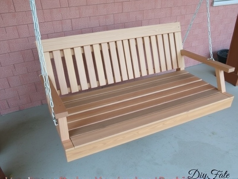 DIY Composite Decking Porch Swing: Step-by-Step Tutorial