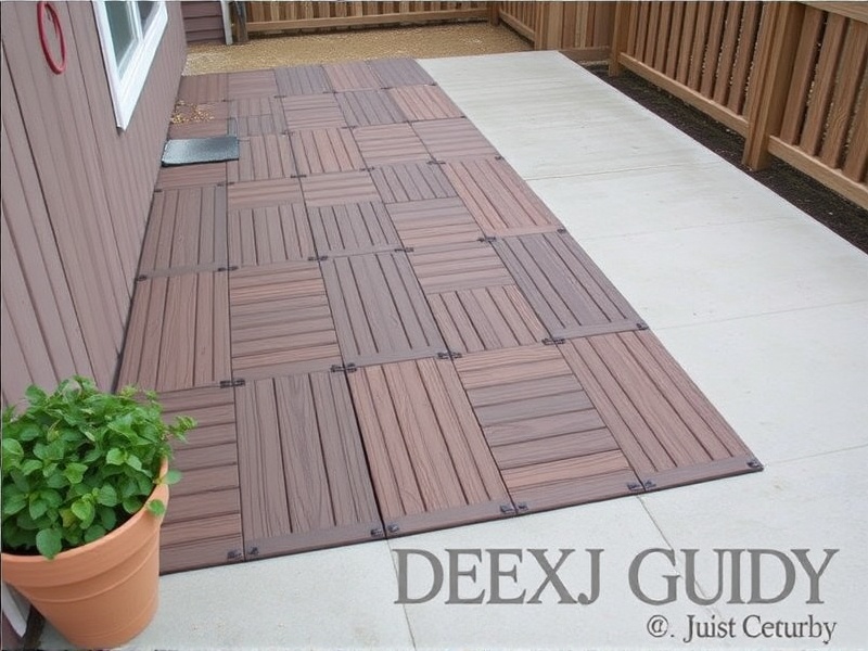 DIY Guide: Installing Interlocking Deck Tiles Over Concrete
