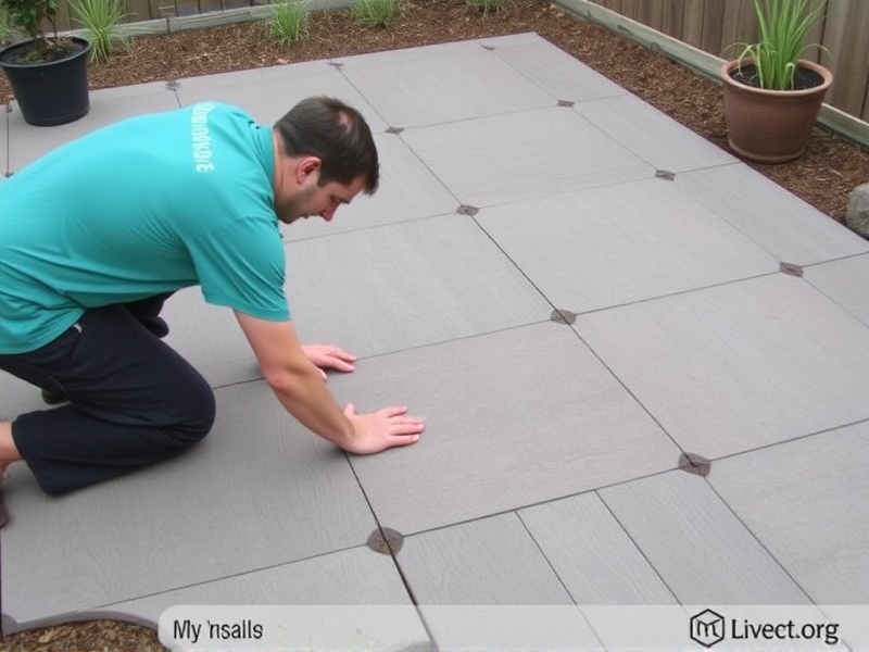 DIY Guide: Installing WPC Patio Deck Tiles