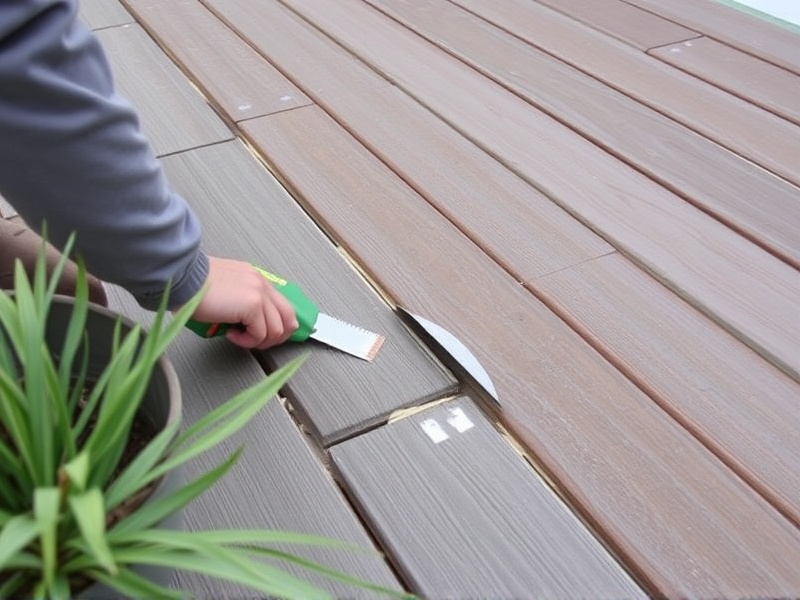 DIY Guide: Repairing Damaged WPC Terrassen Dielen