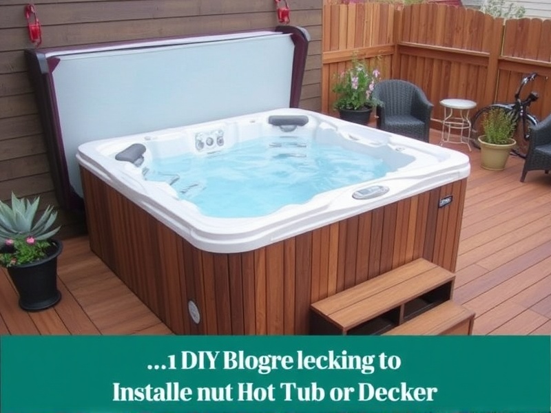 DIY Guide to Installing a Hot Tub on Decking
