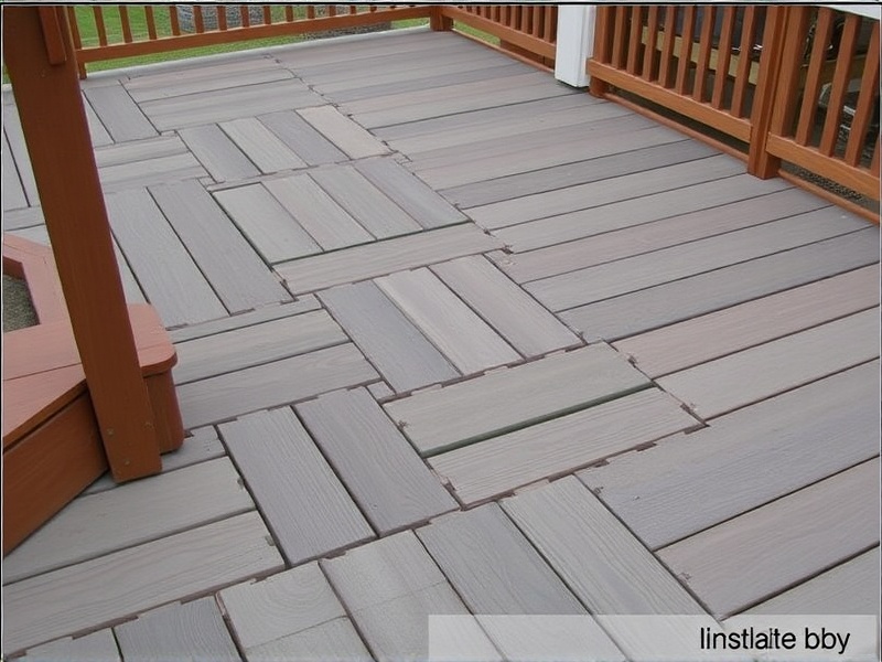DIY Installation Guide for Composite Interlocking Deck Tiles
