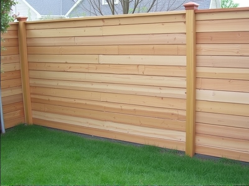 DIY Installation Guide: Horizontal Wood Fence Panels