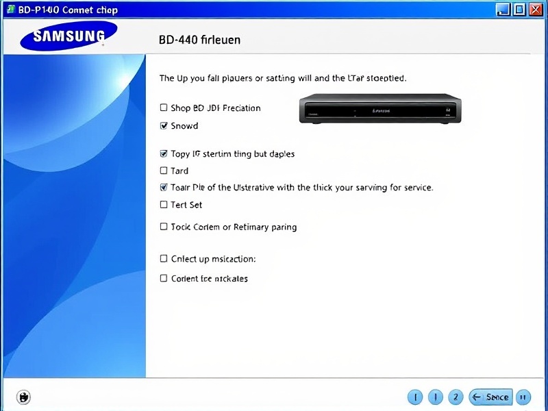 Setting Up Your Samsung BD-P1400 WPC: Step-by-Step Instructions
