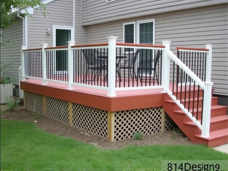 simple deck railing designs