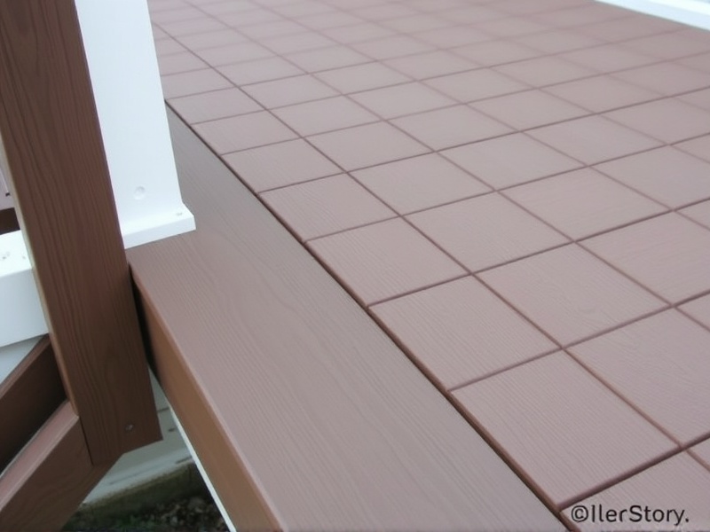 smooth edge on composite decking
