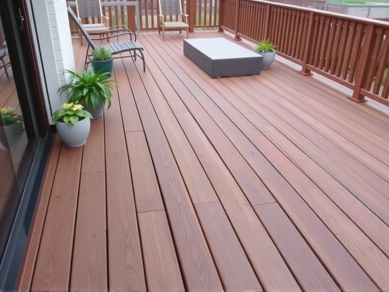 solid wpc decking customized