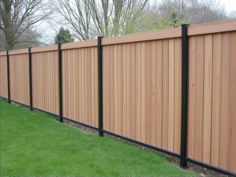 sound barrier for fence