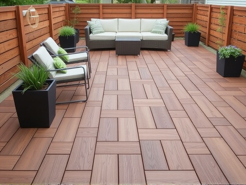 Square Decking: A Versatile Outdoor Flooring Solution