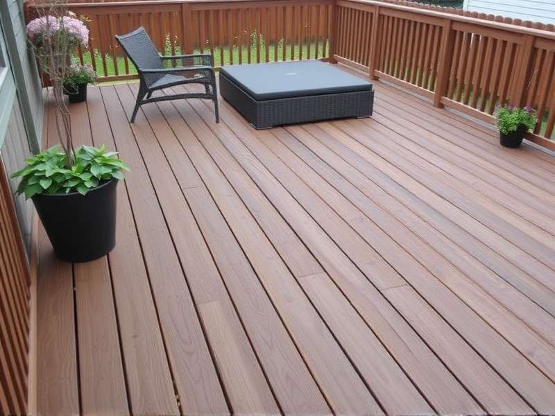 square decking