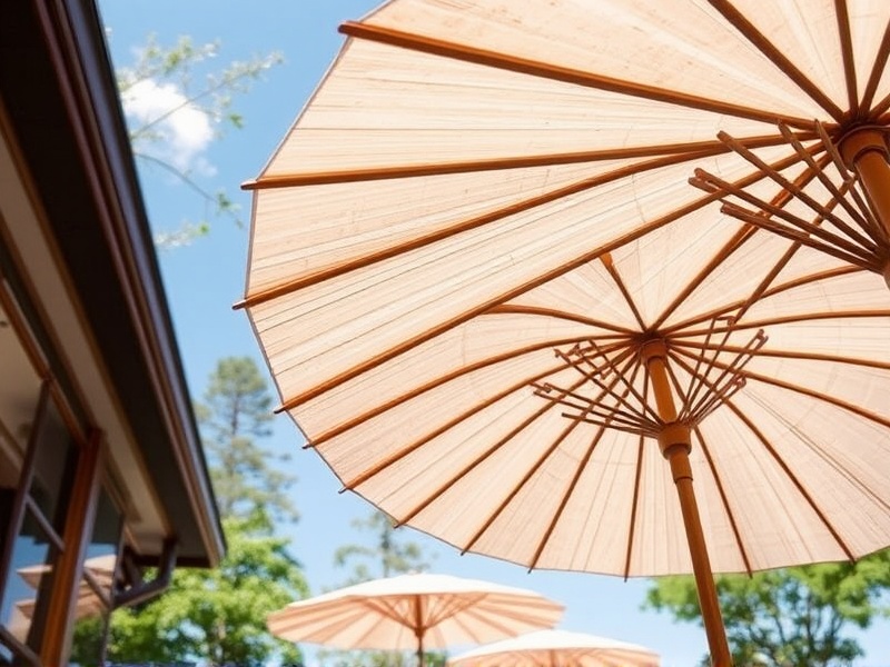Sustainability Meets Style: Japanese WPC Umbrellas