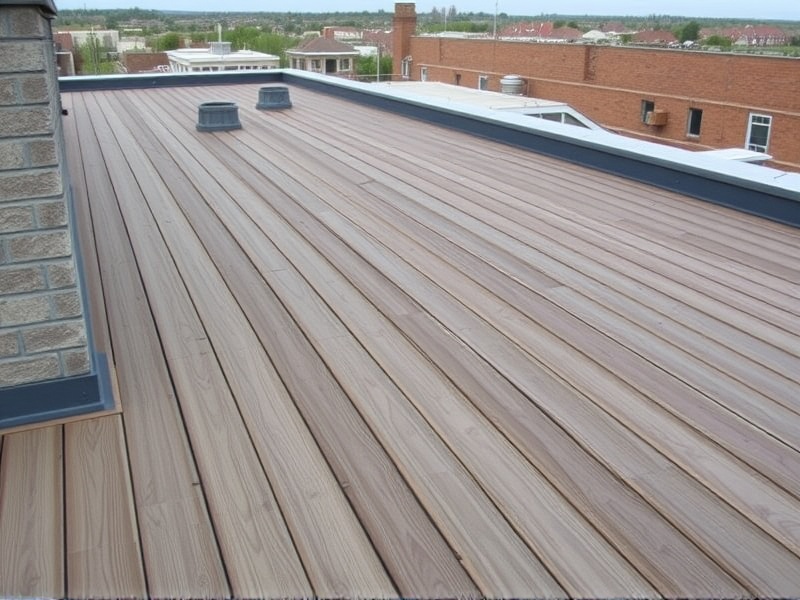 Sustainability of Composite Decking for Roof Material