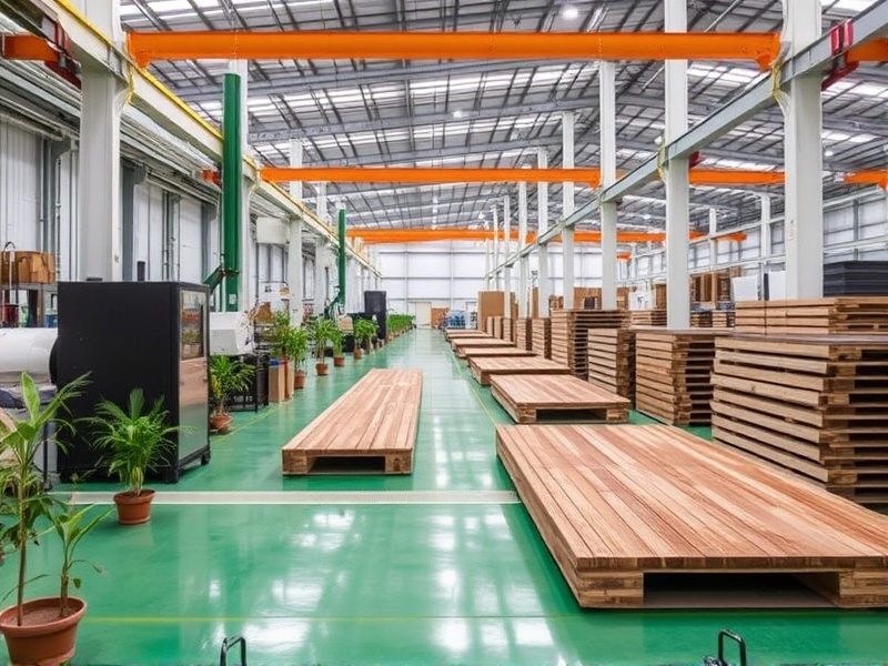 Sustainability Practices in a WPC Wood Decking Factory