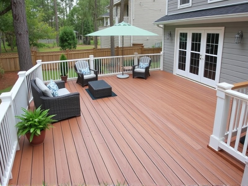 Sustainable Backyard Living with Composite Decking in Savannah
