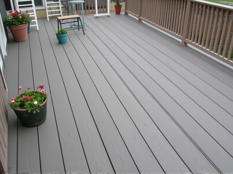 Sustainable Choices: Composite Decking with Epoch Paint