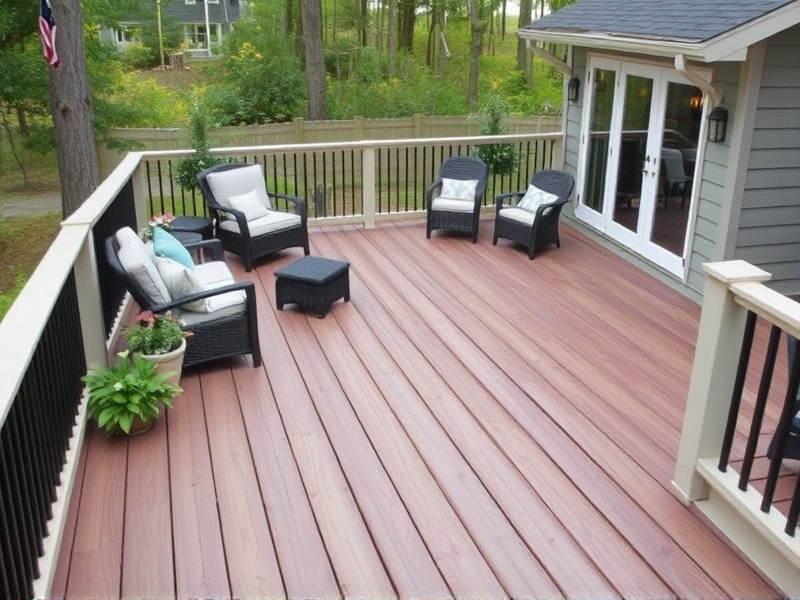 Sustainable Living with Composite Decking in Brookhaven