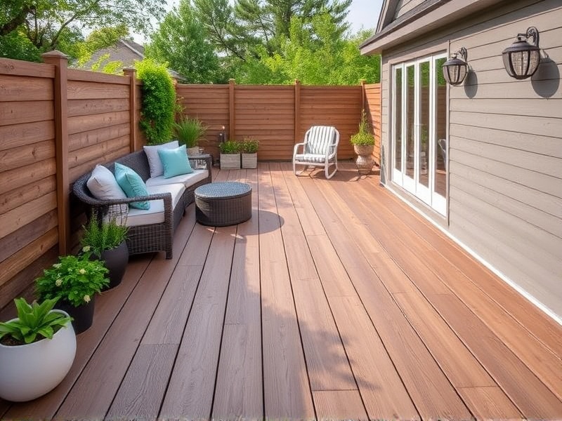 Sustainable Outdoor Living with Sylvanix Composite Decking