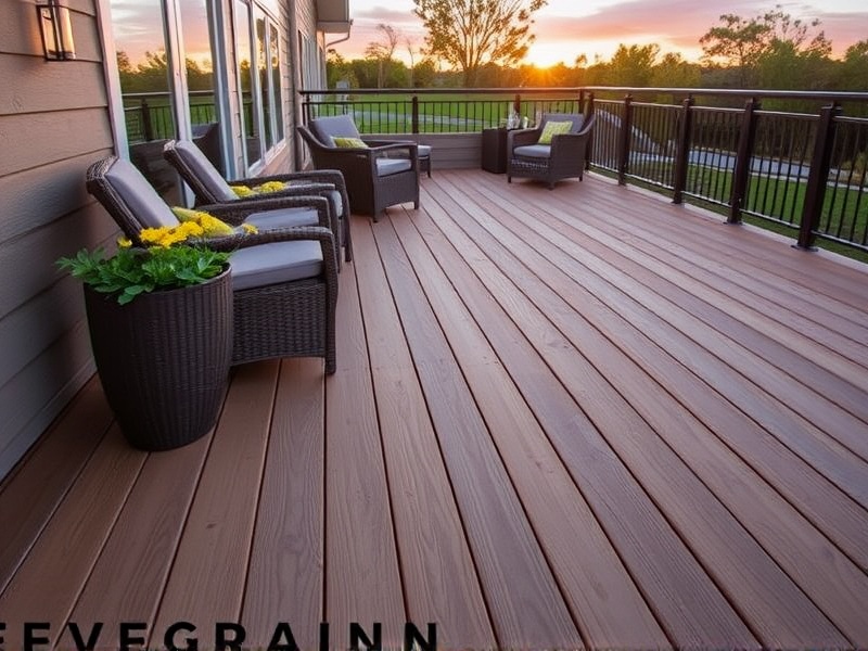 The Advantages of Evergrain Composite Decking at Dawn