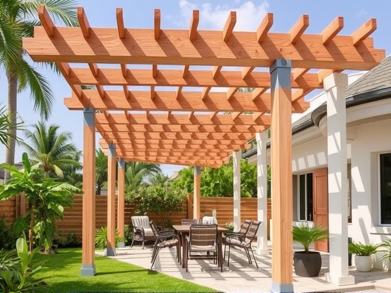 The Advantages of WPC Pergolas Over Traditional Wood in Chennai