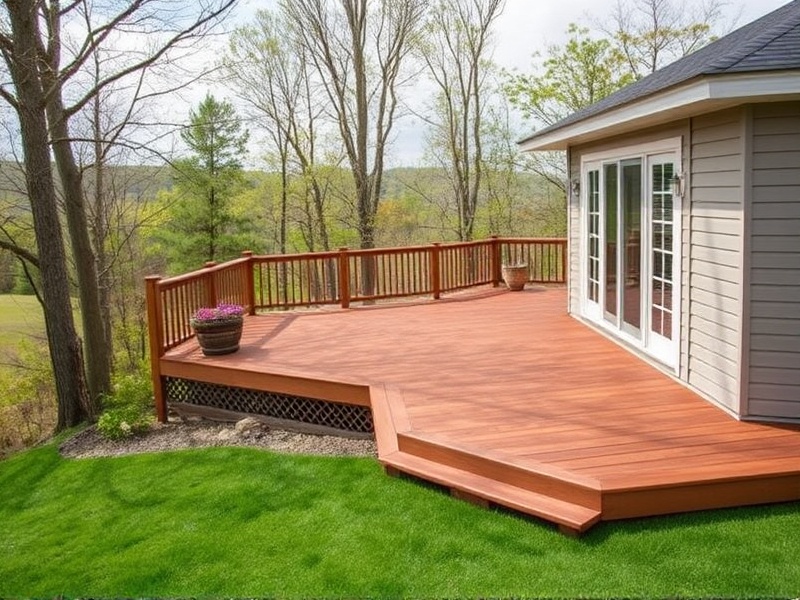 The Benefits and Challenges of Decking on a Hill