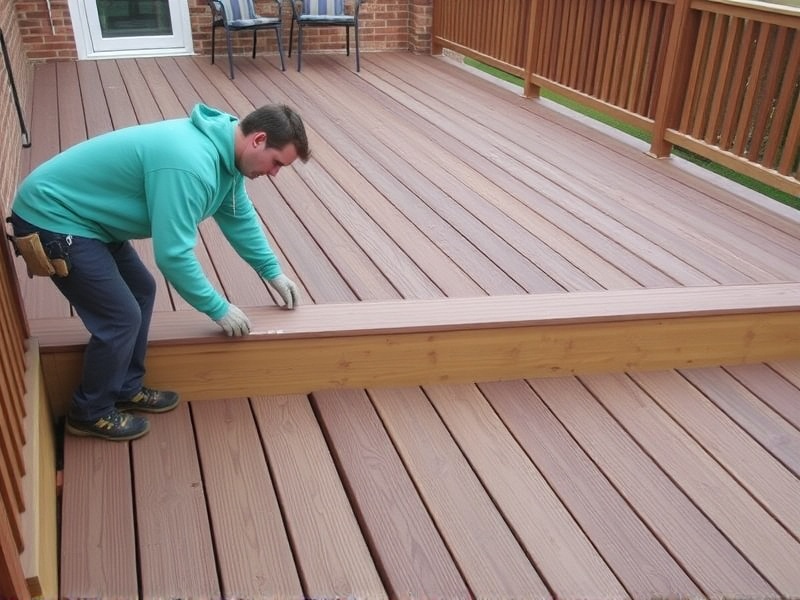 The Benefits of Staging When Laying Composite Decking