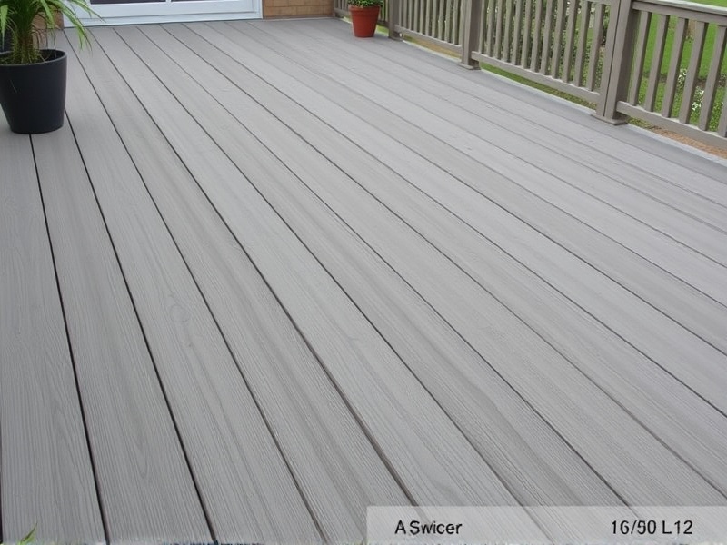 The Durability and Aesthetics of 3.6 M Grey Composite Decking