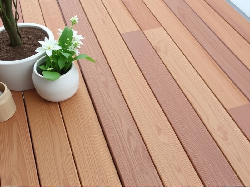 The Eco-Friendly Charm of Natural Wood WPC Decking in China