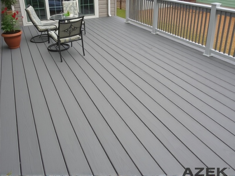 The Eco-Friendly Choice: AZEK Composite Decking Clay