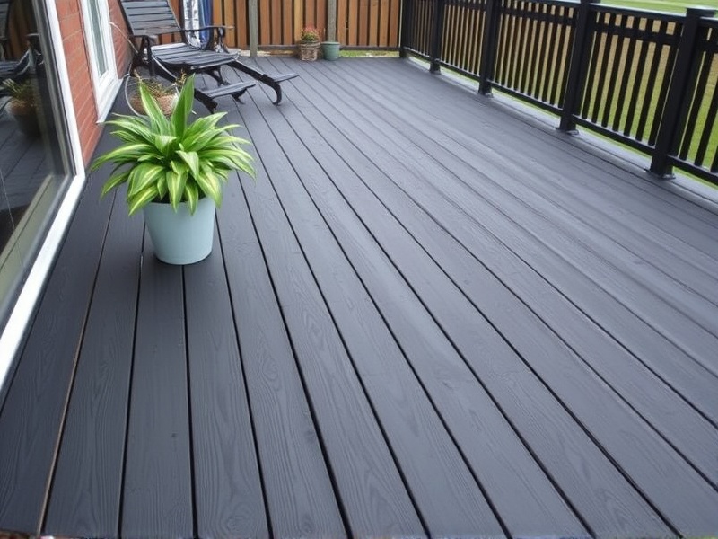 The Eco-Friendly Choice: Black Composite Wood Decking