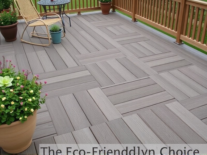 The Eco-Friendly Choice: Composite Interlocking Deck Tiles