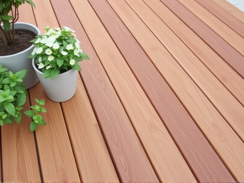 The Eco-Friendly Choice: Natural Wood Look WPC Decking