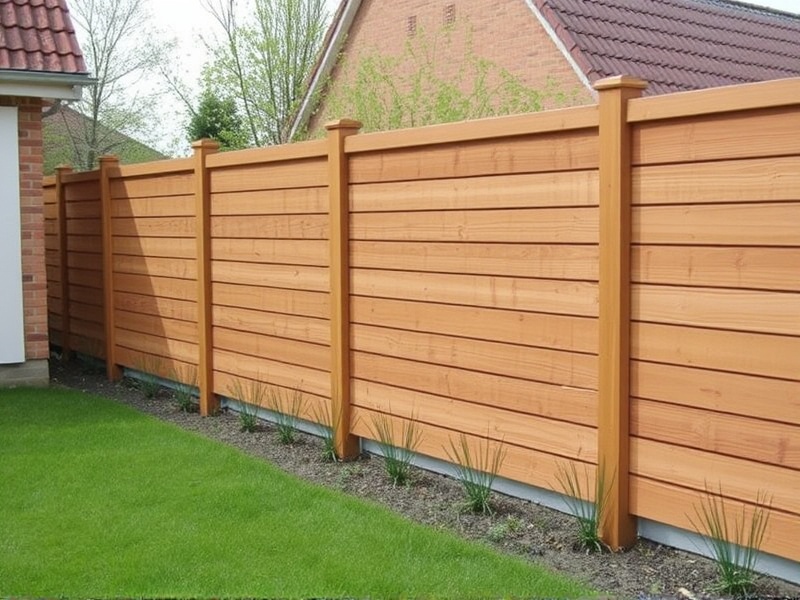 The Eco-Friendly Choice: WPC Zaunfeld Anthrazit Fencing