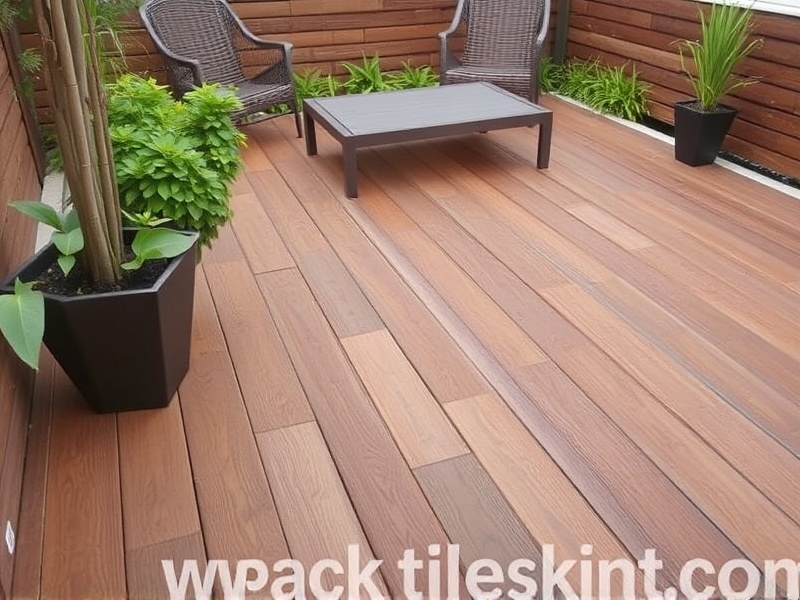 The Environmental Benefits of WPC Decking Tiles in Bangalore