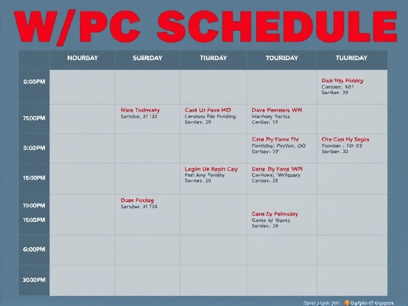 The Evolution of the WPC Schedule: Past, Present, and Future