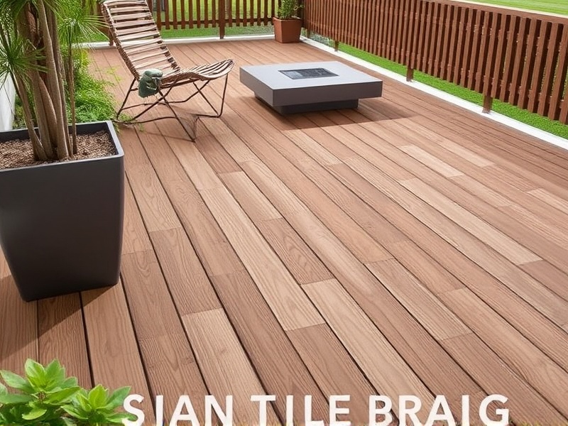 The Future of Outdoor Flooring: Innovations in Solar Wood Plastic Composite Decking Tiles