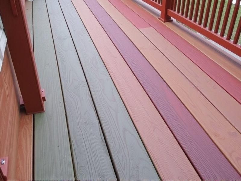The Impact of Colored Oil Stains on Composite Decking Aesthetics