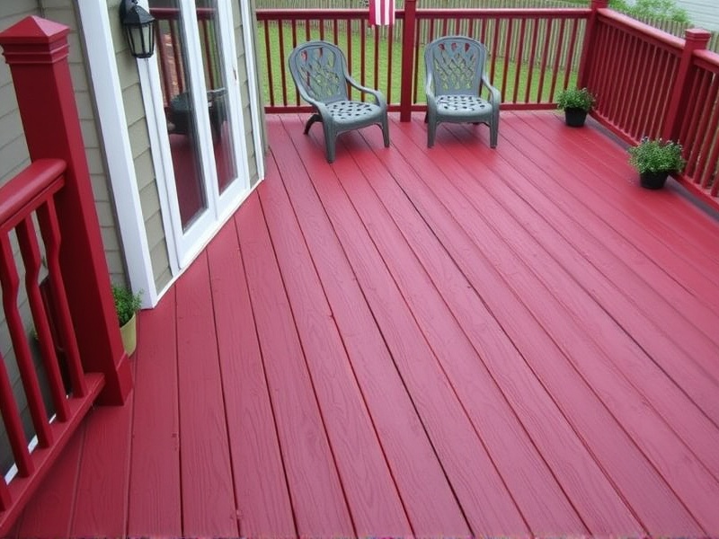 The Impact of Composite Decking Red on Property Value