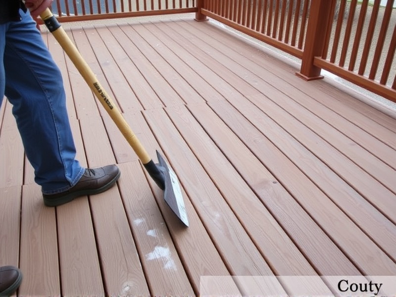 The Impact of Shoveling on Composite Decking