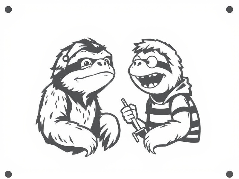 The Intersection of Sloth and Goonies: A Creative SVG Journey