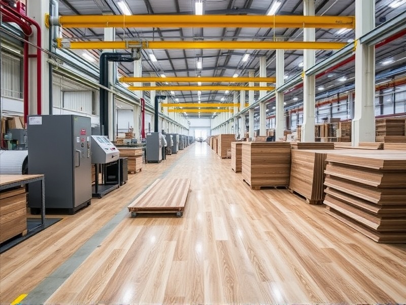 The Process Behind Creating High-Quality WPC Laminate Flooring in a Factory Setting