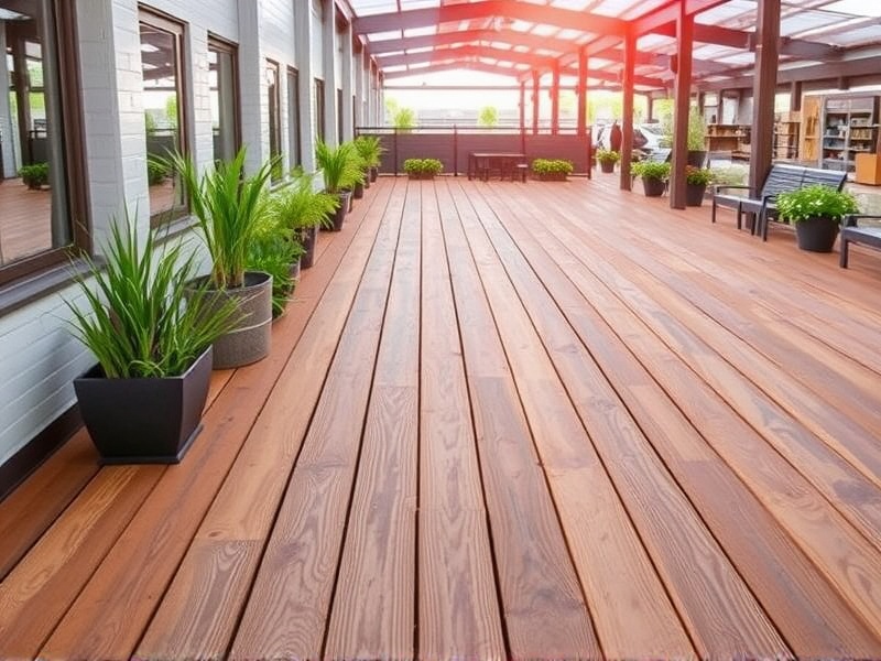 The Rise of WPC Deck Floor Factories: A Sustainable Choice