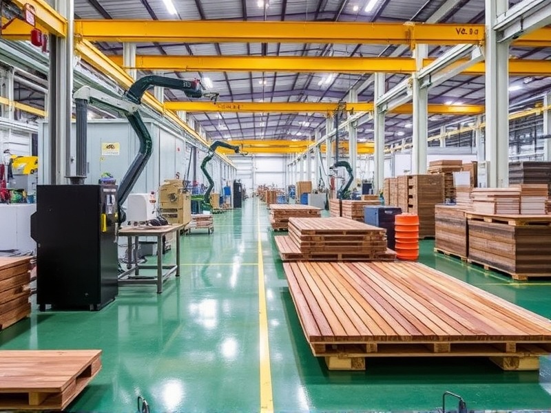 The Role of Automation in a WPC Wood Decking Factory