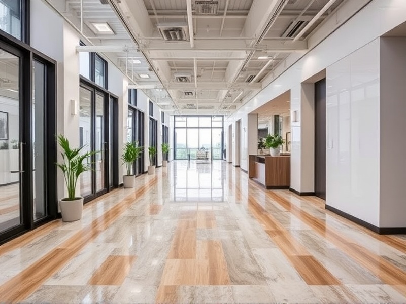 The Role of Waterproof Flooring WPC Factory in Commercial Spaces